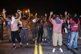 Ferguson protesters